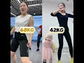 Which Body Do You Prefer? 🤔 68kg Mom vs. 42kg Coach Postpartum Transformation! 💖✨#Shorts #diet