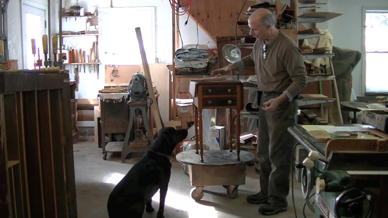 Restoring an Antique Side Table Thomas Johnson Antique Furniture
