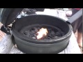 Lightng BIG Green Egg BBQ with Leaf Blower Lightng BIG Green Egg BBQ with Leaf Blower