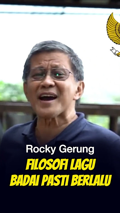 Rocky Gerung: Filosofi Lagu Badai Pasti Berlalu /Berlian Hutauruk