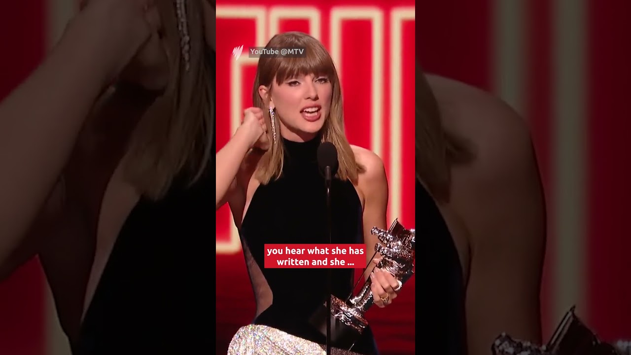 Taylor Swift pays tribute to Dolly Parton at MTV Awards