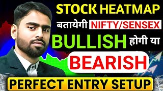 Stock Heatmap बतायेगी Nifty Sensex Bullish होगी या Bearish | Perfect Entry Setup | Trend Reversal