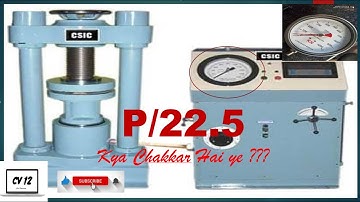 22.5 Factor in Cube Test I Civil Engineering I Site Engg. I Lab