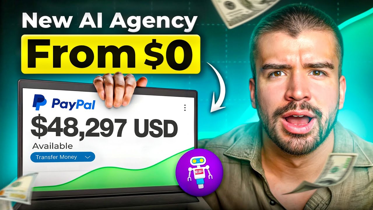 how to start an AI agency for dummies in 2026 - YouTube