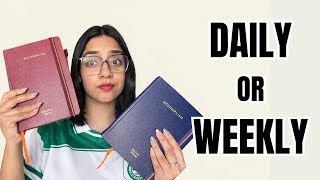 Atelier Neorah A5 Daily vs Weekly Planner | Pen Test + Which Planner Is Right for You