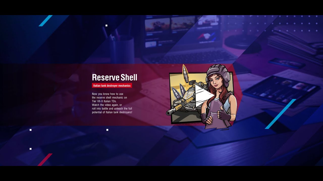 HOW RESERVE SHELL WORKS #shorts #wotblitz #wotb - YouTube
