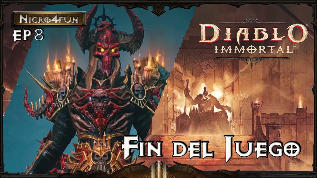 Diablo Inmortal EP 8 Se Nos Ha Acabado El Juego Nicro4Fun YouTube
