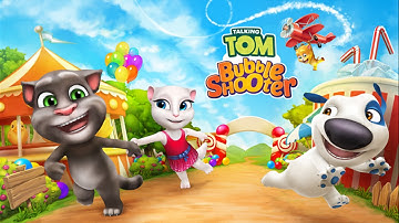 Talking Tom Bubble Shooter: Android Gameplay #1