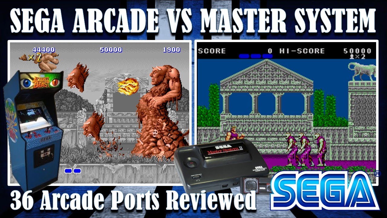 MASTER SYSTEM - SEGA’s ARCADE GAMES - YouTube