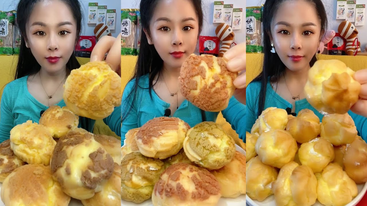 🍞 [MUKBANG] cream puffs edition