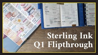 Quarter 1: Flip & Feelings | 2024 Sterling Ink Common Planners