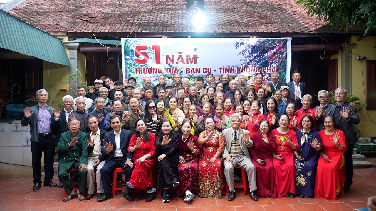 GẶP MẶT 51 NĂM - KHÓA 1971 - 1974 - TRƯỜNG CẤP 3 HOẰNG HÓA 2