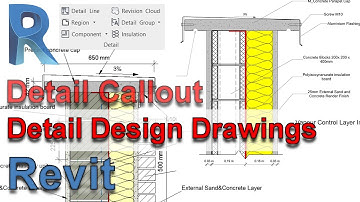 Detail Design Drawing Tutorial in Autodesk Revit: Full Modeling & Detailing (TYPICAL PARAPET DETAIL)