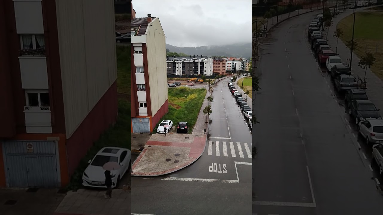 Domingo con paraguas en Villaviciosa_ Asturias _ España #villaviciosa #asturias #españa #orbayando