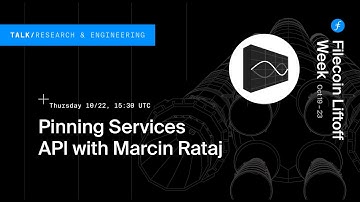 Pinning Services API with Marcin Rataj