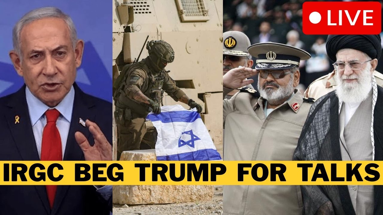🚨 BREAKING: Israel Prepare Defence For IRGC Attack - Khamenei Begs Trump For Talks Again