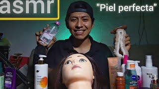 ASMR Limpieza Facial PROFUNDA (Espuma y Cepillo) 🤍✨.