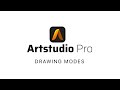 Drawing modes in artstudio pro for ipad