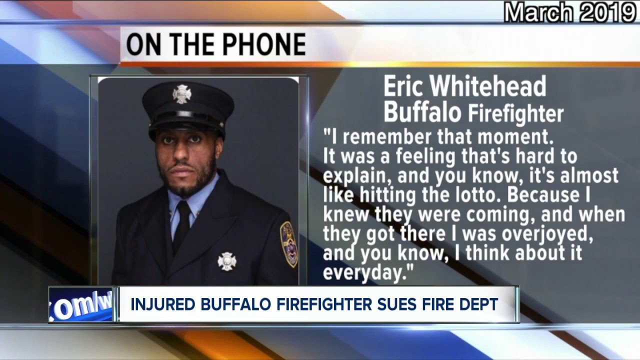 Injured firefighter sues Buffalo Fire Department