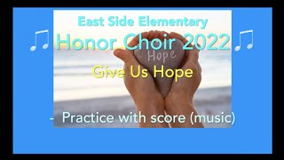 Give Us Hope - Song with score