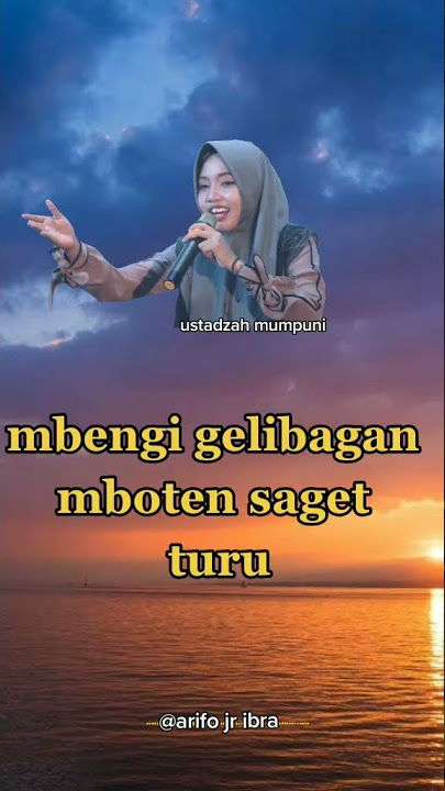 gara gara ora dwe duit