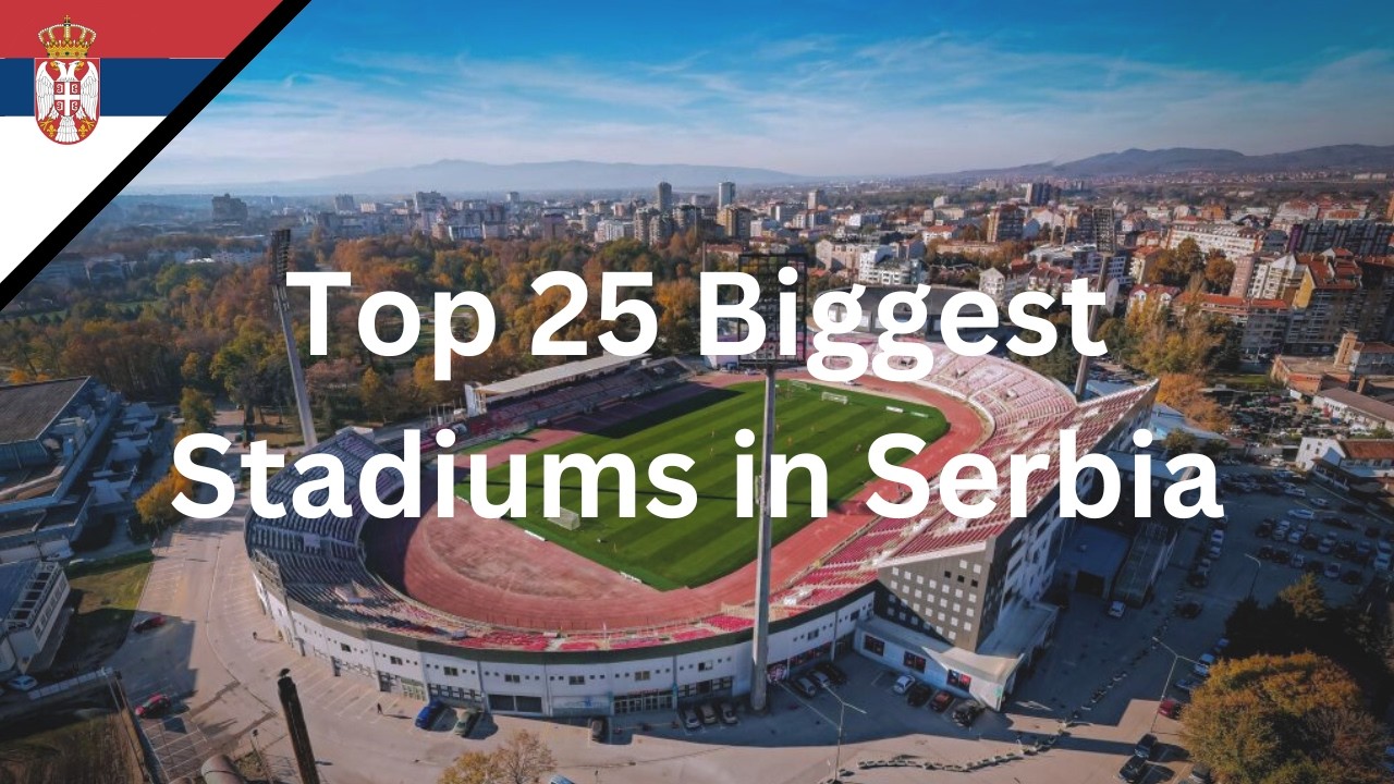 Top 25 Biggest Stadiums in Serbia