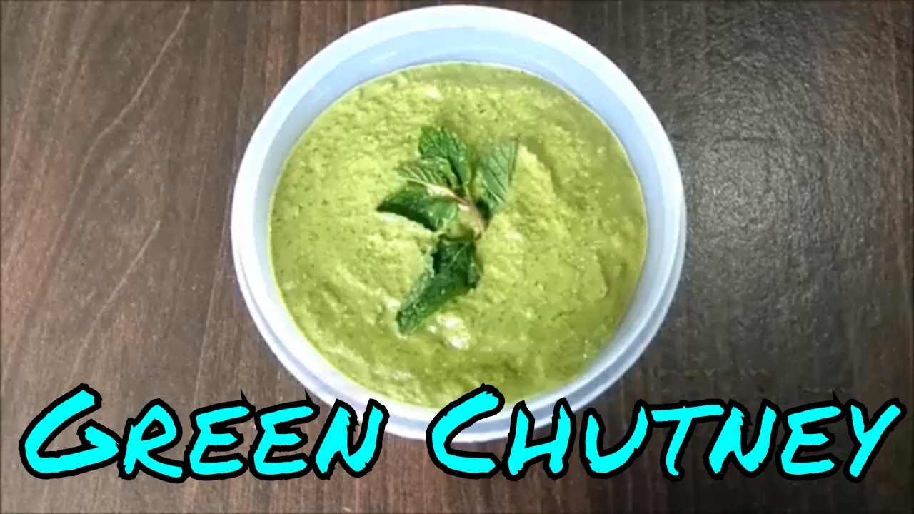 Green chutney recipe YouTube