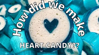 Love Heart Rock Candy | Handmade by Stickysydney Candy Artisans