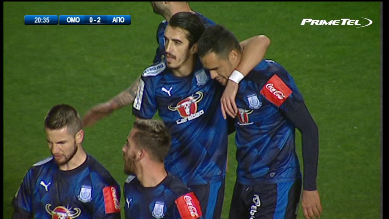 OMONOIA – ΑΠΟΛΛΩΝ  2-2  ΚΥΠΕΛΛΟ (15-02-2017)