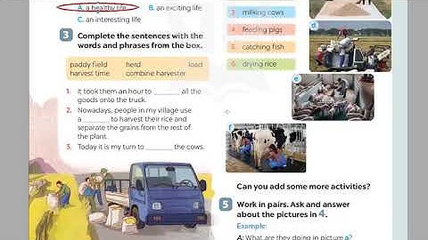 Tiếng Anh 8 Global Success (Unit 2 Life in the countryside) Getting Started