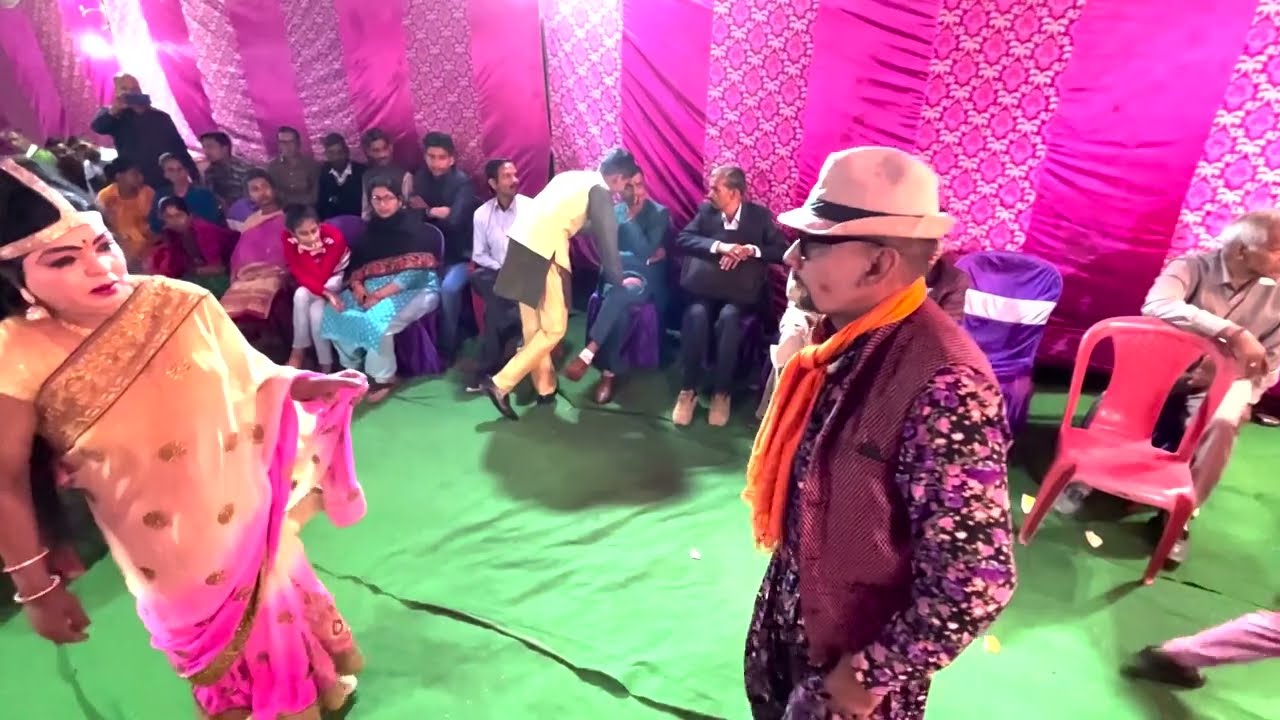 Garhwali Joker Dance  Garhwali Joker Dance Whats the matter with you