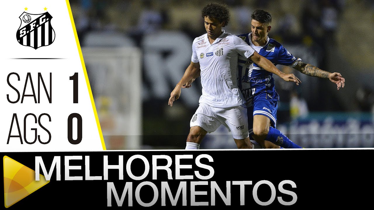 Santos 1 x 0 Água Santa MELHORES MOMENTOS Paulistão (12/03/16