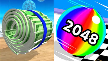 GOING BALLS VS BALL RUN 2048 💕🔥- All Levels Gameplay Walkthrough Android, iOS v.13