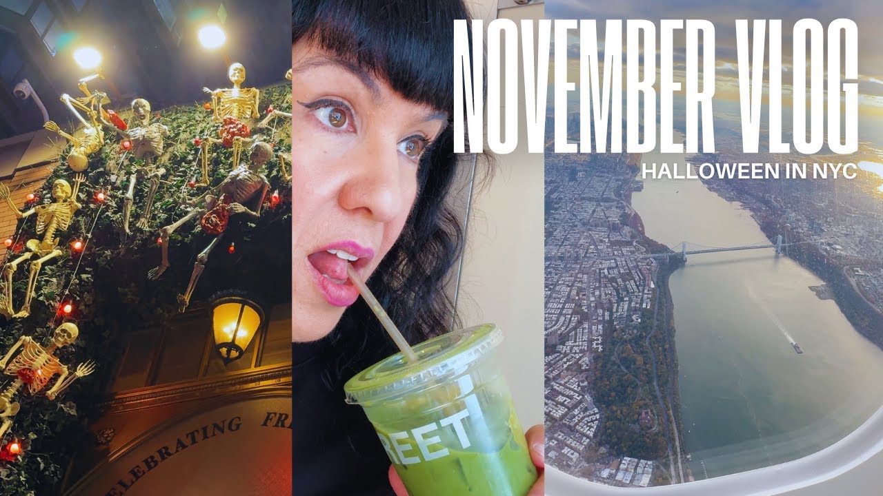 November Vlog, Halloween in New York, Autumn Vlog