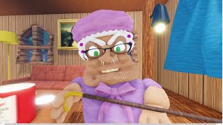 EVIL GRANDMA ESCAPE! (FIRST PERSON OBBY!) roblox#roblox