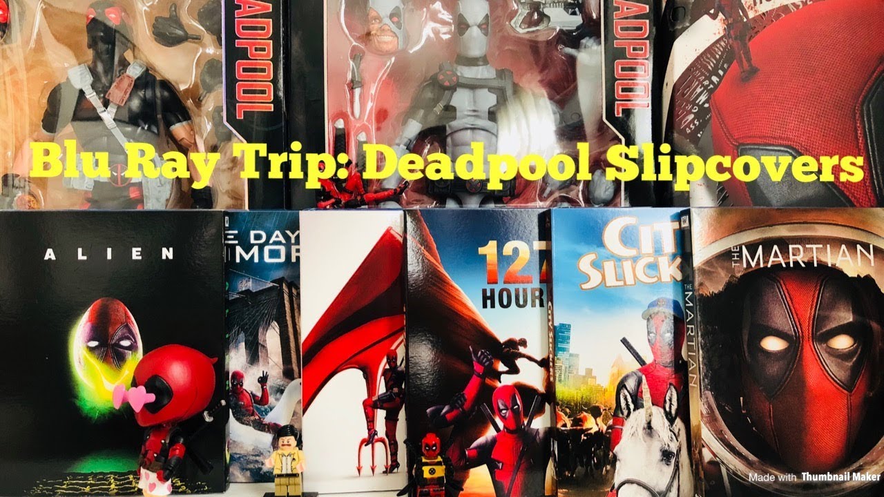 Blu Ray Trip: Deadpool Slipcovers