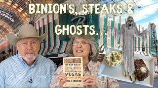 Binion's: Casino Tour, Steaks at the Top, & Ghosts in the Hotel!
