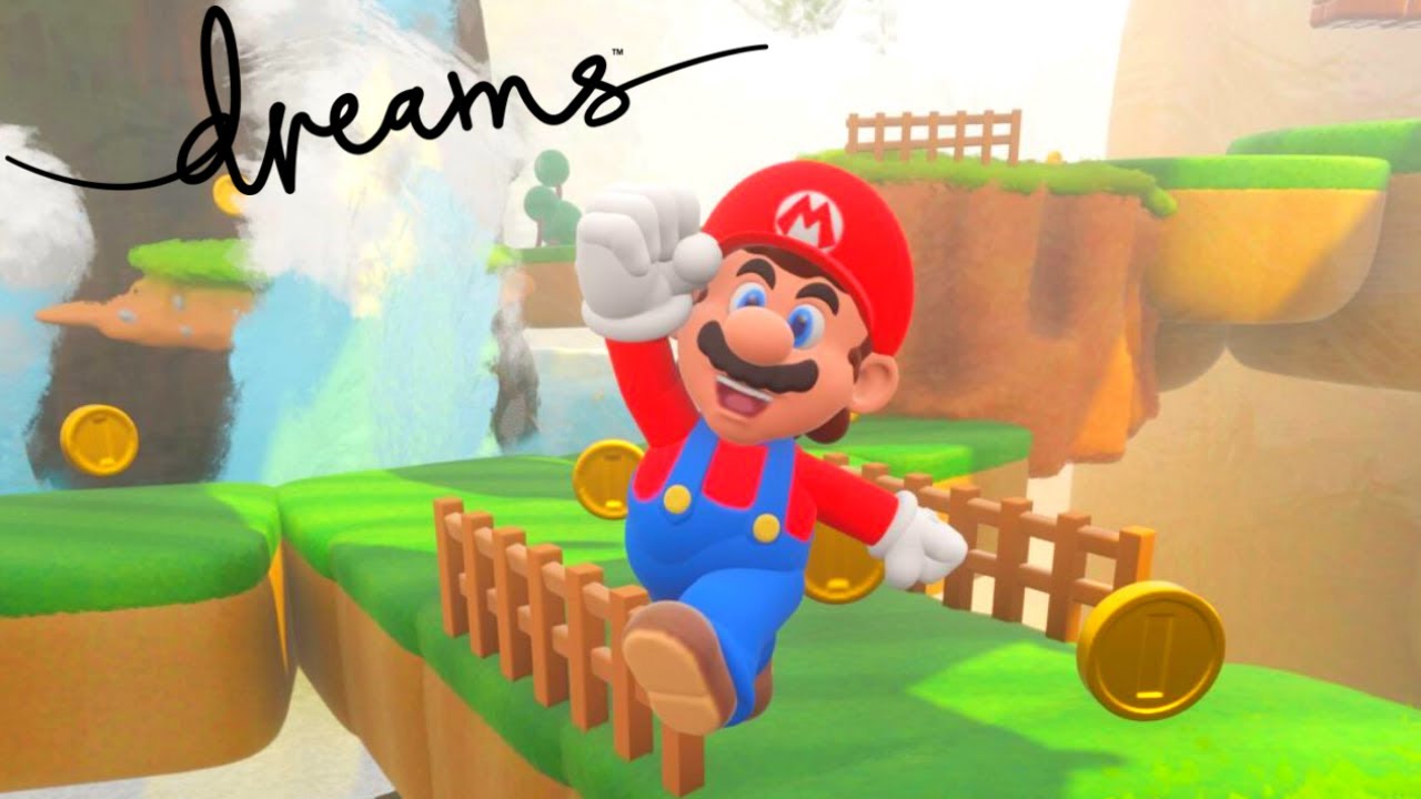 PS5 Super Mario Legend - Gameplay Playstation 5 (ps5 Dreams Fangame)#mario  #dreams #gameplay 