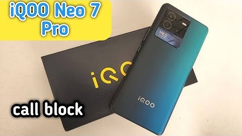 How To Block Unknown Call In Iqoo Neo 7 Pro , How To Block Call Setting In Iqoo Neo 7 Pro