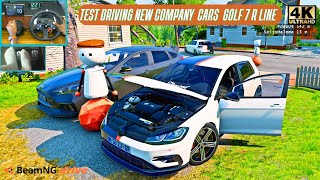 Download Lagu Driving VW Golf 7.5 R-Line | Company Car Test Drive on a Convoy | BeamNG + Logitech G29 MP3 Download Lagu Driving VW Golf 7.5 R-Line | Company Car Test Drive on a Convoy | BeamNG + Logitech G29 MP3