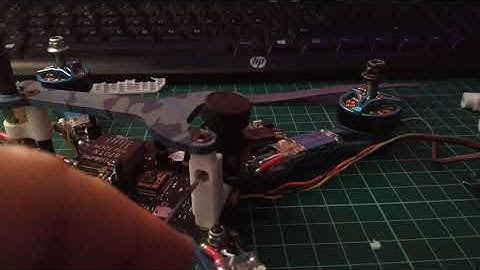 eachine wizard ts215 one axis gimbal for fpv. Third test.