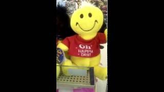 &quot;Oh Happy Day&quot;  Musical Plush Toy - (Sister Act 2) Smiley Face