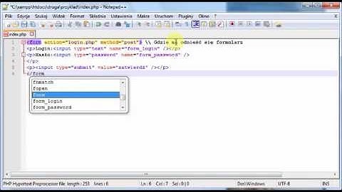 Prosta Walidacja PHP