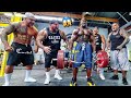 BIG BOY Teaches KALI MUSCLE *How To Deadlift* For The First Time - You Wouldn't Believe What Happens