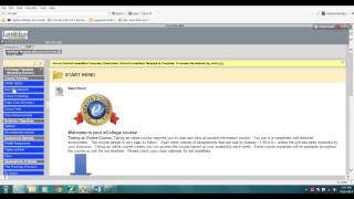 Sneak Peak into an eCollege Course (Lawson State) (Student Series)