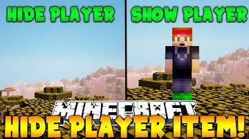 Minecraft Plugin | HIDE PLAYERS WITH ITEM!