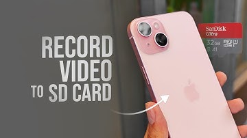How to Record Video to SD Card on iPhone 15 Pro Max (explained)