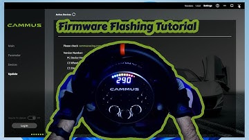 Cammus Firmware Flashing Tutorial