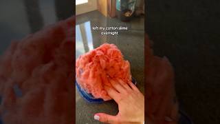 cotton slime 😍 #creative #slime #asmr #satisfying #diy #diyprojects #preppy #craft #slimeasmr