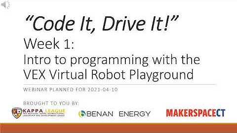 Vex-Python Week1: Intro to VEX Virtual Robot